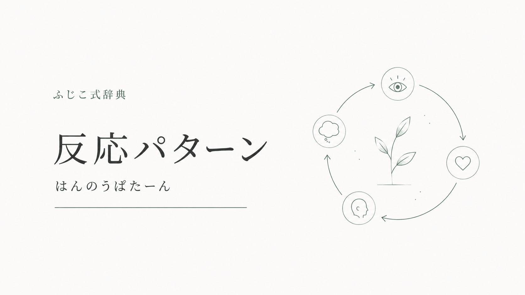 反応パターン